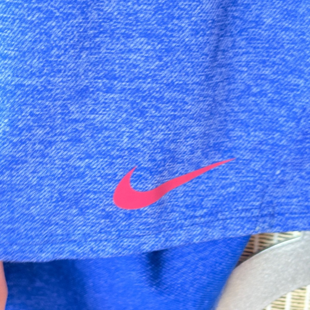 Nike Heather Blue Women's Shorts - Picture 4 of 8